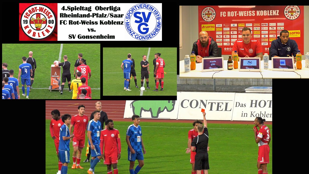 Oberliga Rheinland-Pfalz/Saar: FC Rot-Weiss Koblenz vs. SV Gonsenheim