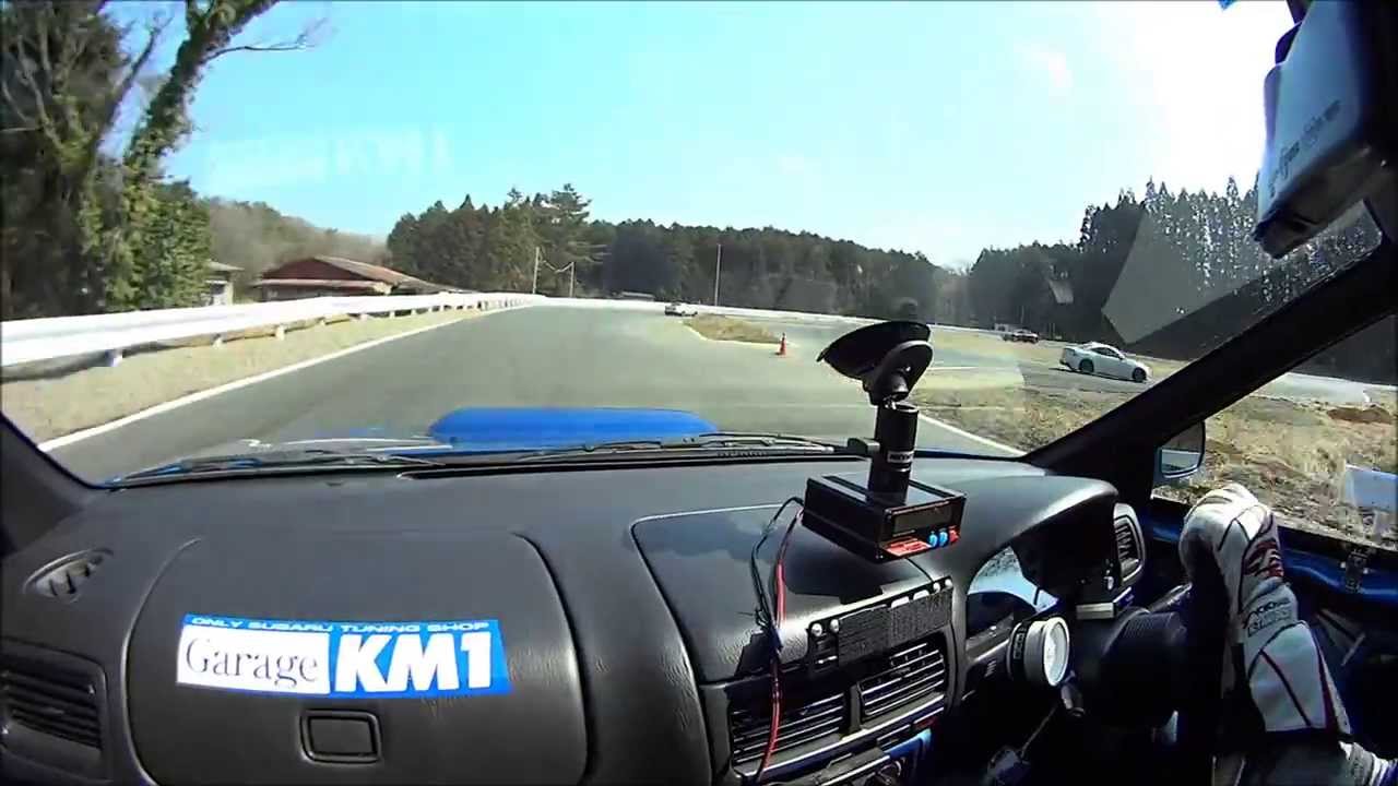 '14.03.12 モーターランド三河 　谷口信輝選手ドライビング　インプレッサ（GC8)
