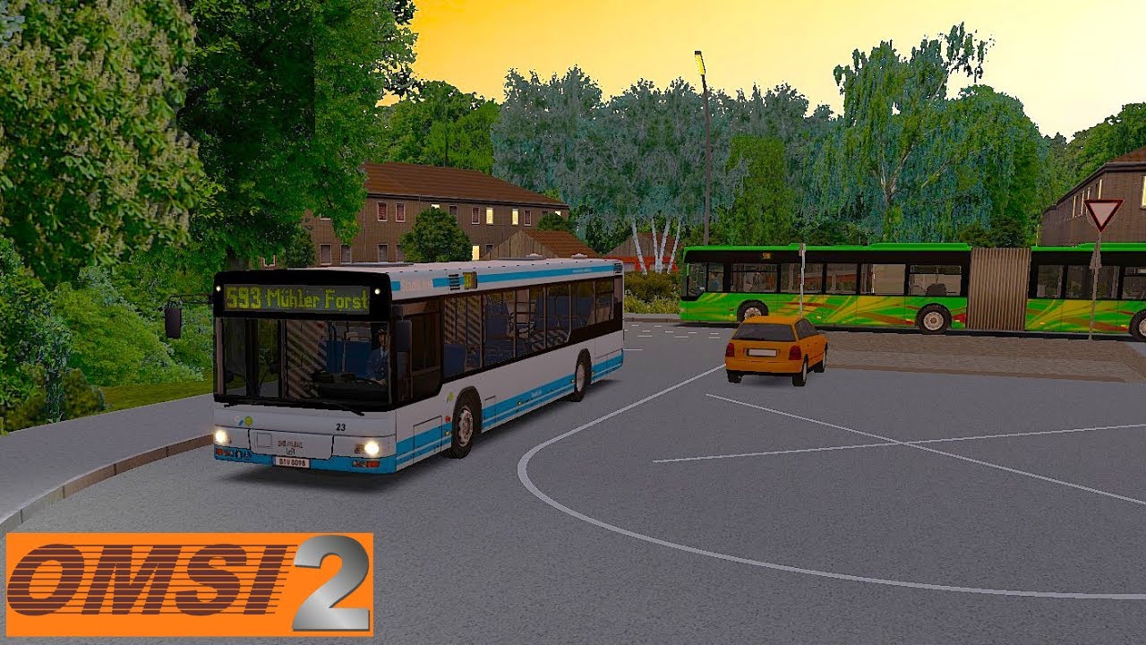 Waldhofen Linie 593 | MAN A21 NL 263 | OMSI 2