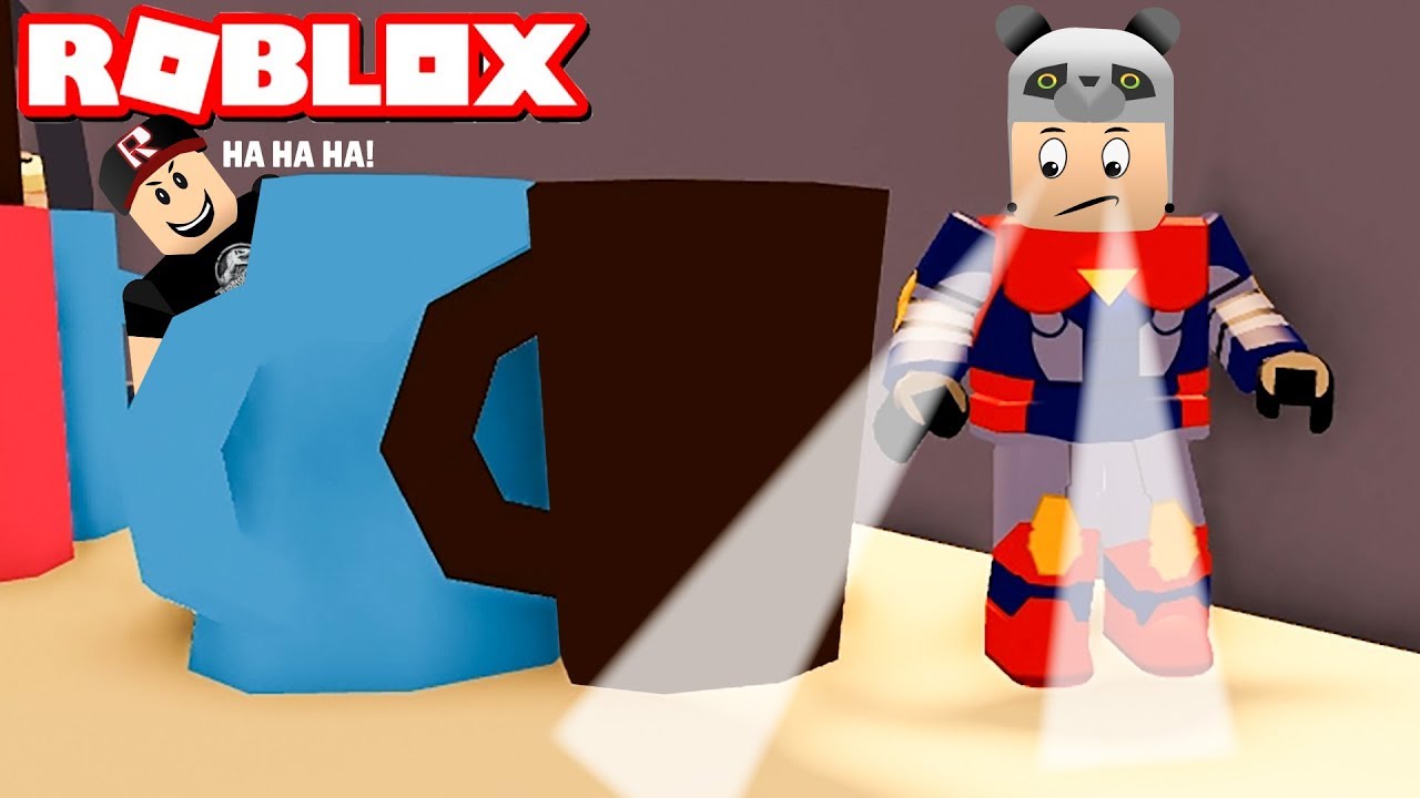 Süper Kahraman Olup Saklambaç Oynadık! Özel Güçler Kullanarak Saklan - Panda ile Roblox Hide VS Seek