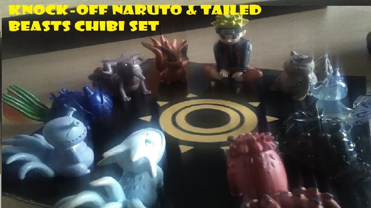 Knock-Off G.E.M Naruto & Tailed Beasts Set Review