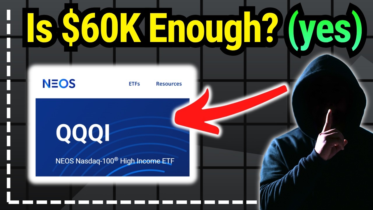 Может ли QQQI на сумму 60 000 долларов заменить мою зарплату с 9 до 5?
