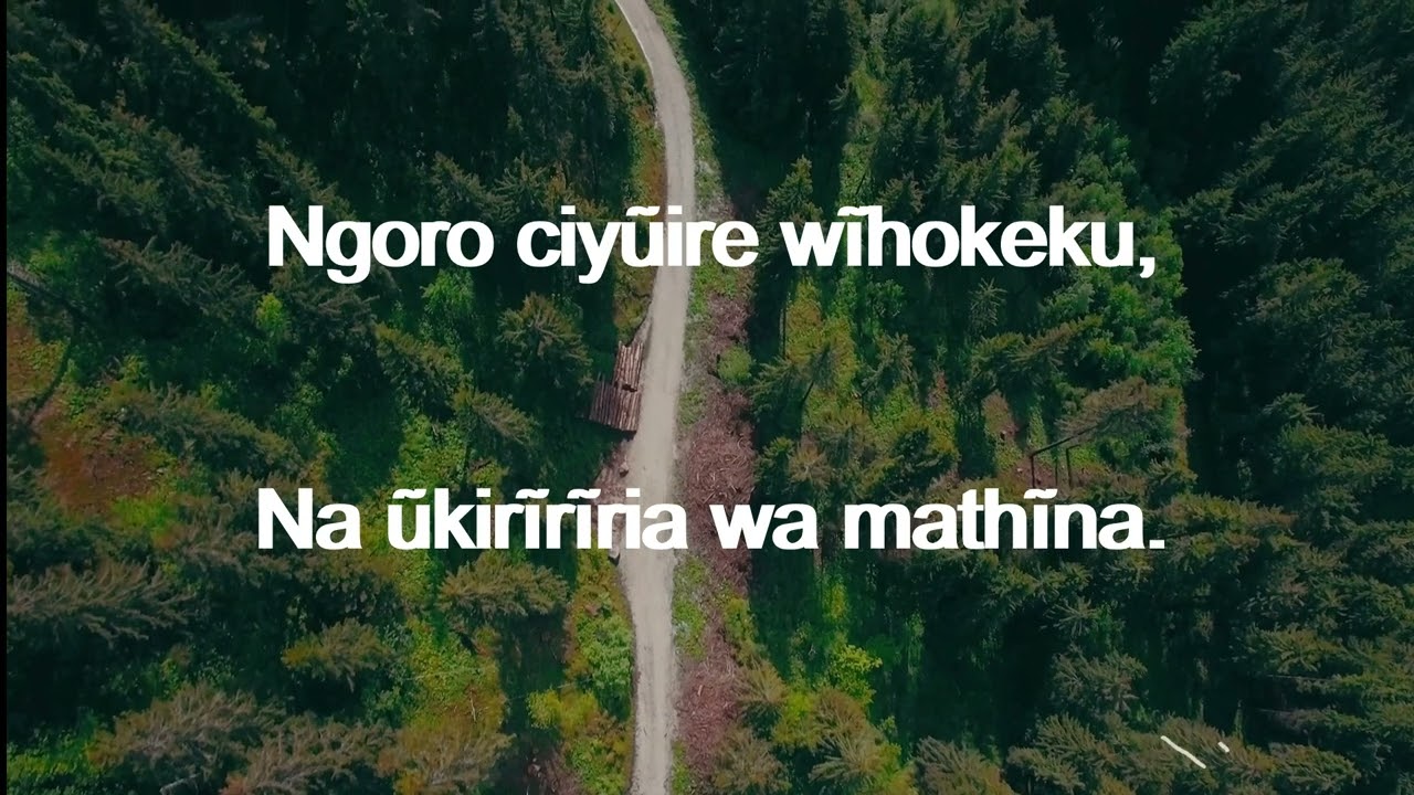KUMENYERERA WATHO WA NGAI  BY JOHN JOHNS & ELLIAS LYRICS VIDEO.