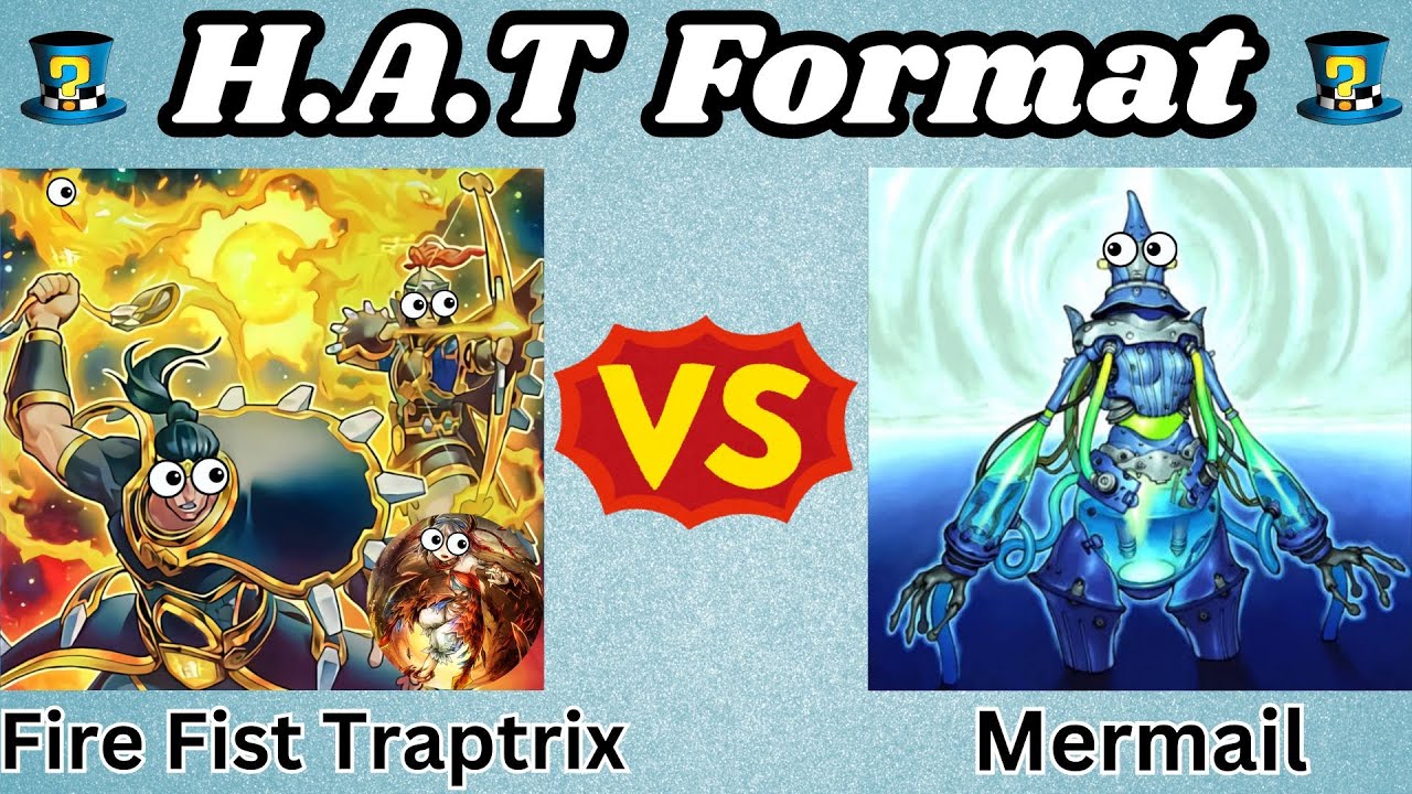 Огненный Кулак Траптрикс (Firetrix) против Мермейла! | Обзор повтора матча в формате HAT! | Yu-Gi...
