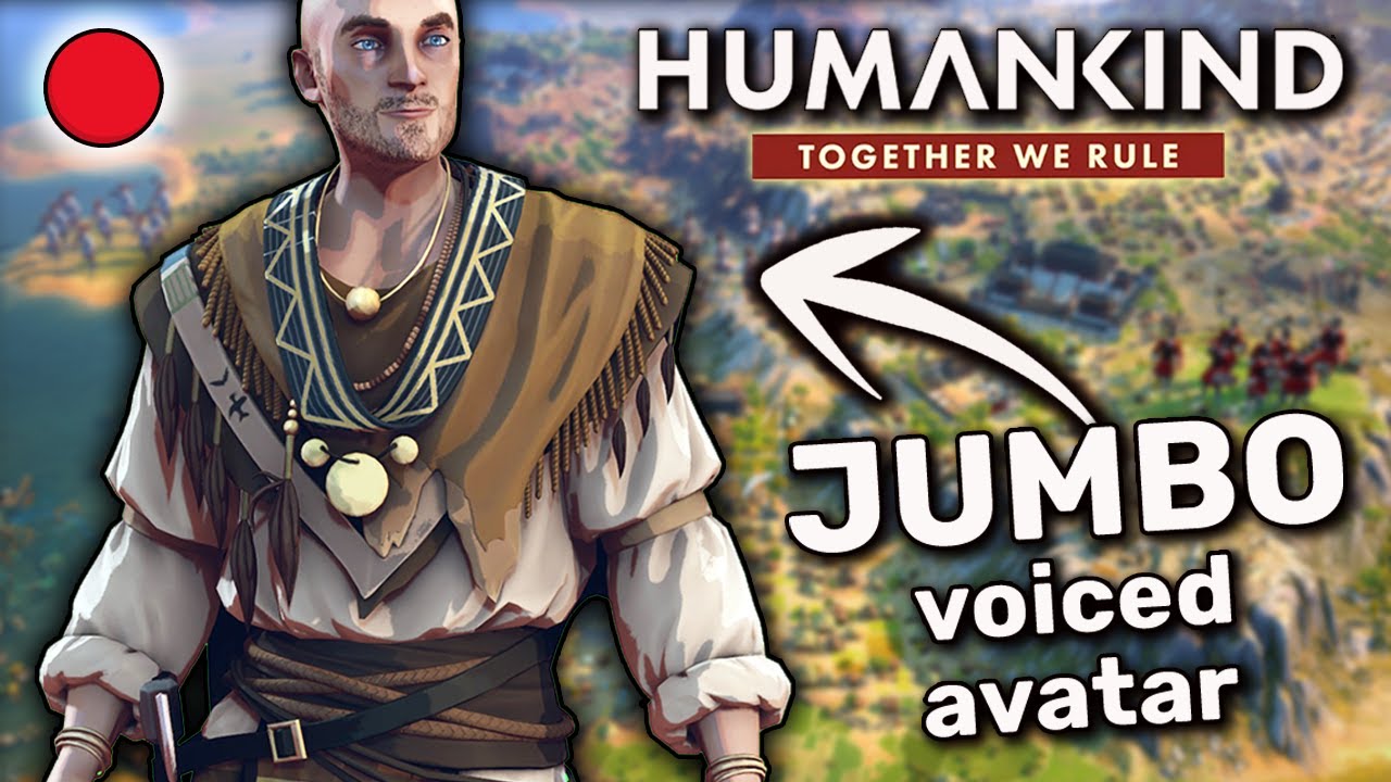 HUMANKIND: JUMBOPIXEL AVATAR LAUNCH STREAM! | Get My Voiced Avatar Right Now!