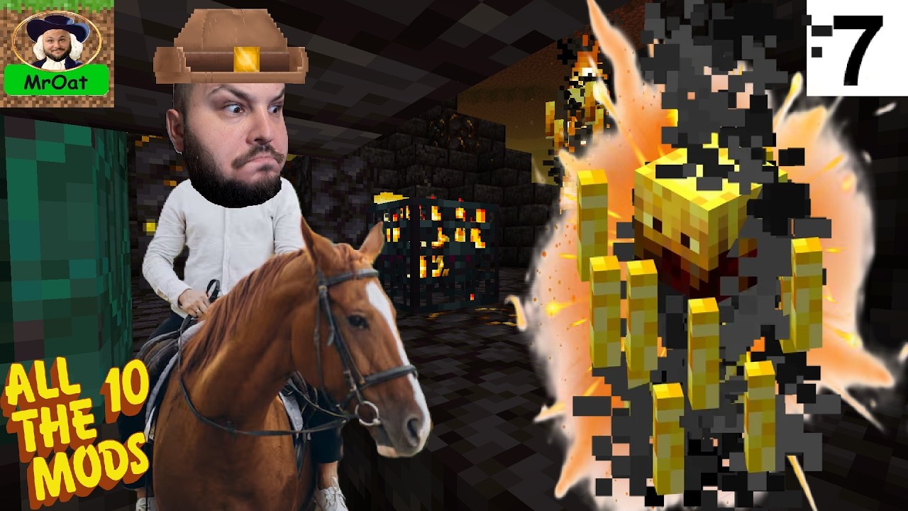 BLAZING SADDLES! - Minecraft: All The Mods 10 - 7