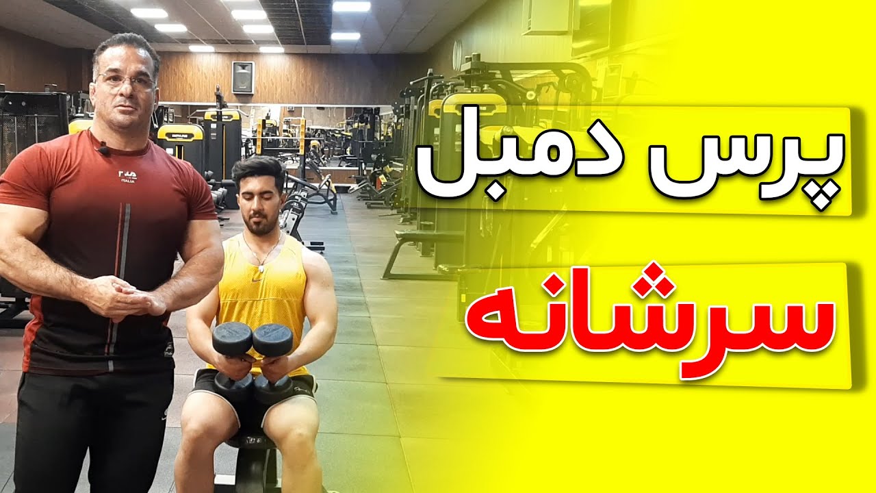 آموزش کامل پرس سرشانه دمبل | انواع پرس سرشانه با دمبل و ماهیچه های درگیر