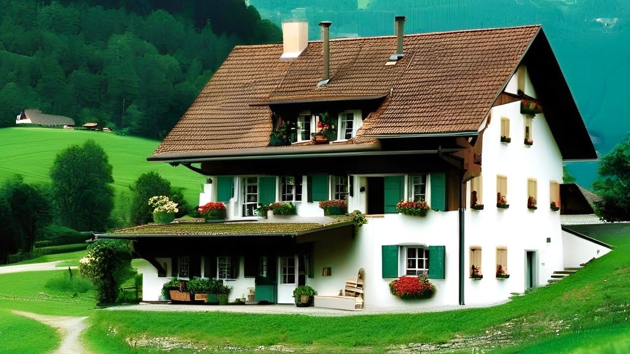 🇨🇭Весеннее вождение в Швейцарии 🌸 Юрапарк, швейцарская деревня Фрик