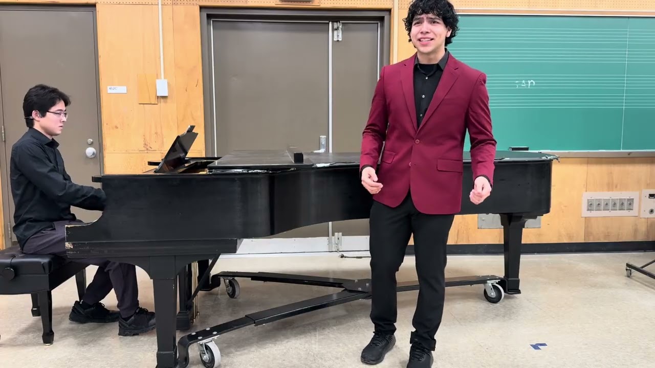 Dylan Cortes, Baritone-Vaga luna che Inargenti by Vincenzo Bellini- 2026 NSAL Winston Scholarship.