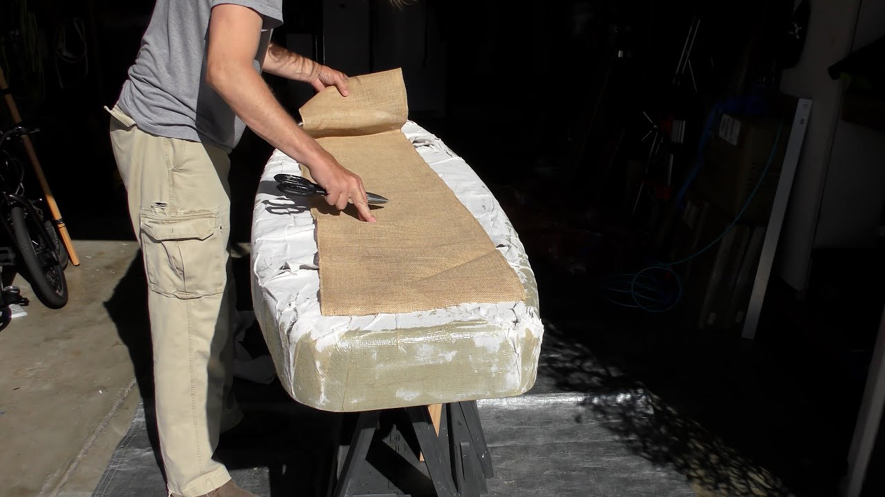 Waterproof Wing Foil Board Build Time Lapse