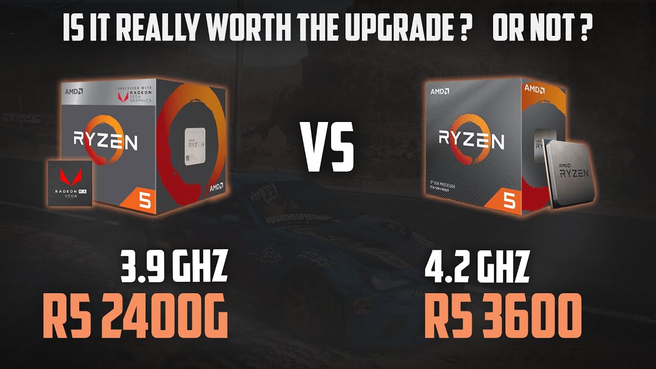 RYZEN 5 2400G vs RYZEN 5 3600 | Is it really worth the upgrade ? | 1080p, 1440p and 2160p Benchmarks