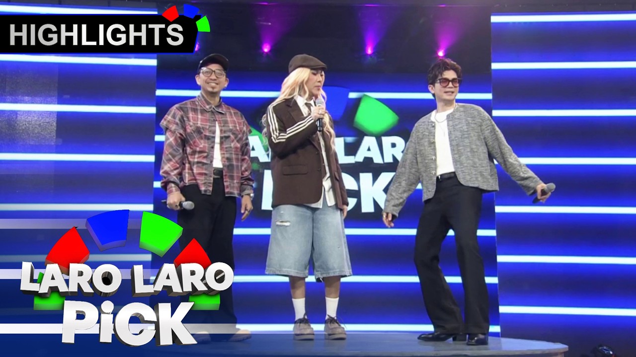 HINDI GANYAN, KUYS! Vhong, nahiyang ipakita sa mga boss ang sayaw niya | Laro Laro Pick