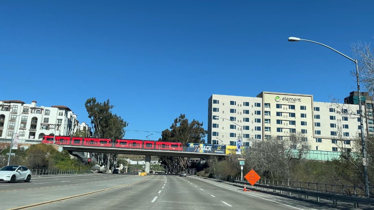 Relaxing Morning Drive From El Cajon To Rio San Diego Dr Mission Valley CA