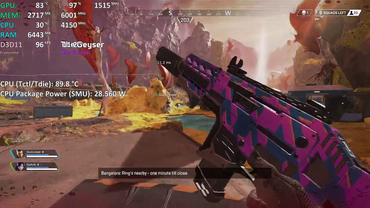 AMD Ryzen 7 4800HS Test (Nvidia GTX 1660 Ti) - Apex Legends | 1080p - 2160p