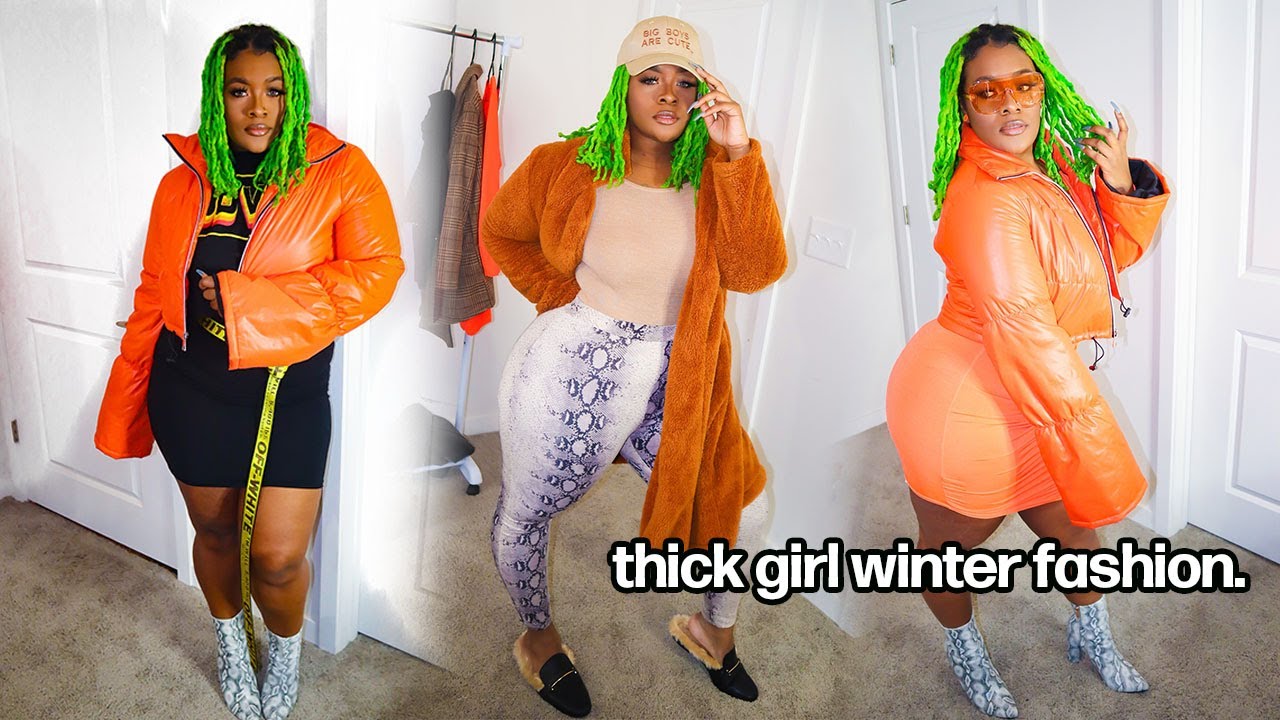 CURVY GIRL WINTER OUTFIT IDEAS | Curvy Girl Winter Lookbook 2020