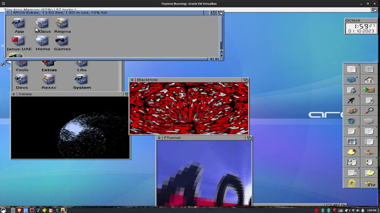 World Of AROS :A Tour Of TinyAROS! Another Awesome OS from the AROS Family!