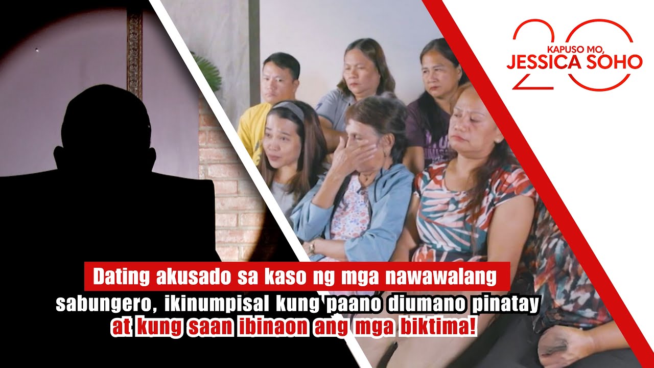 Dating akusado sa kaso ng mga nawawalang sabungero, nagsalita na! | Kapuso Mo, Jessica Soho