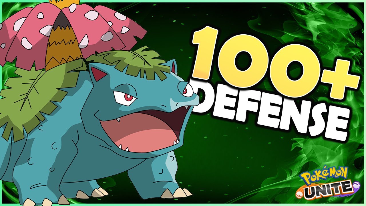 Venusaur is UNKILLABLE in Pokemon Unite Beta - Venusaur Gameplay