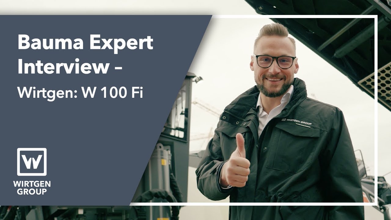 W 100 Fi | a Wirtgen milling machine with John Deere engine
