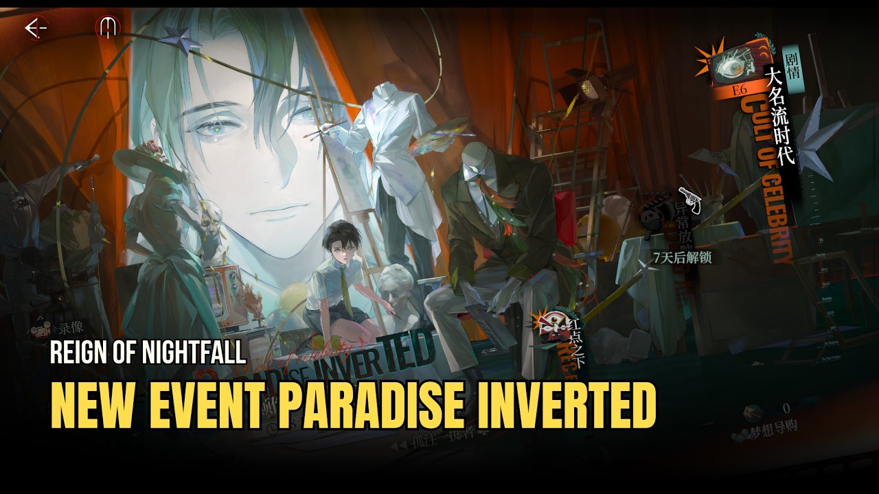 Reign of Nightfall CN - New Event PARADISE INVERTED Gameplay Showcase