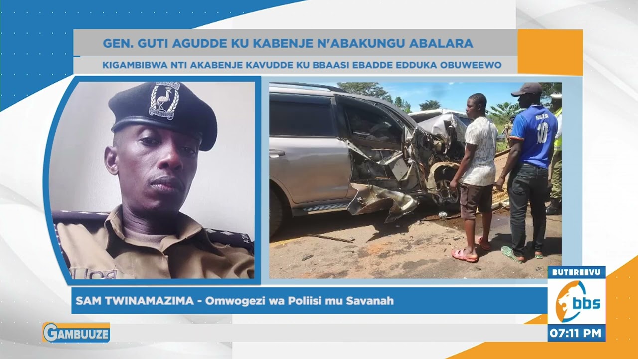 Gen. Andrew Gutti Agudde ku Kabenje, Waliwo Abalumiziddwa mu Kabenje Kano
