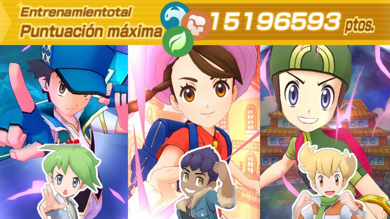 Entrenamiento Total +15.1M  No.18 - Pokémon Masters EX