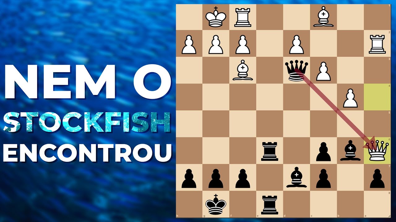O Sacrifício que Nem o Stockfish Encontra
