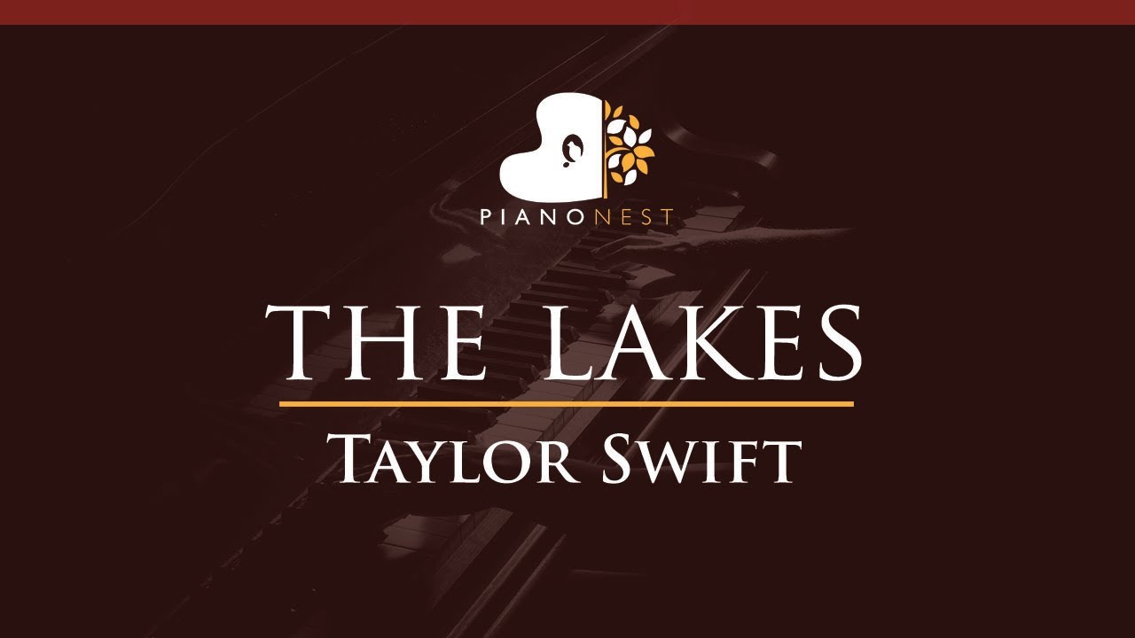 Taylor Swift - the lakes - HIGHER Key (Piano Karaoke Instrumental)