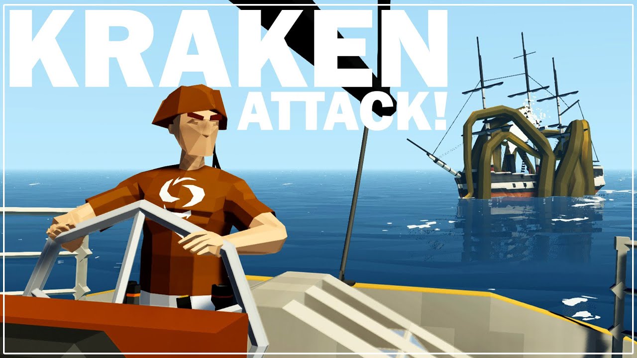 Two PIRATE SHIPS ATTACKED By A MASSIVE KRAKEN In Stormworks!