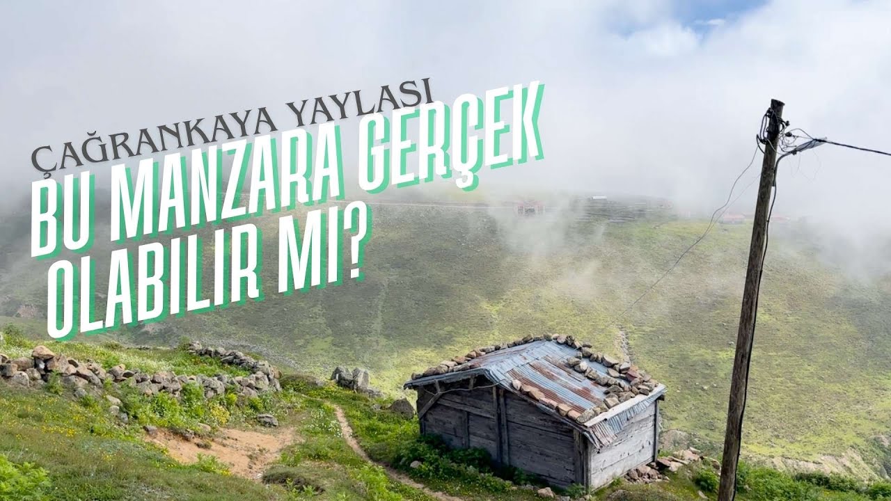 Çağrankaya Yaylası’na Çıktım! Bu Manzara Gerçek Olabilir mi? 🌫️ Rize'nin Zirvesinde Unutulmaz Anlar