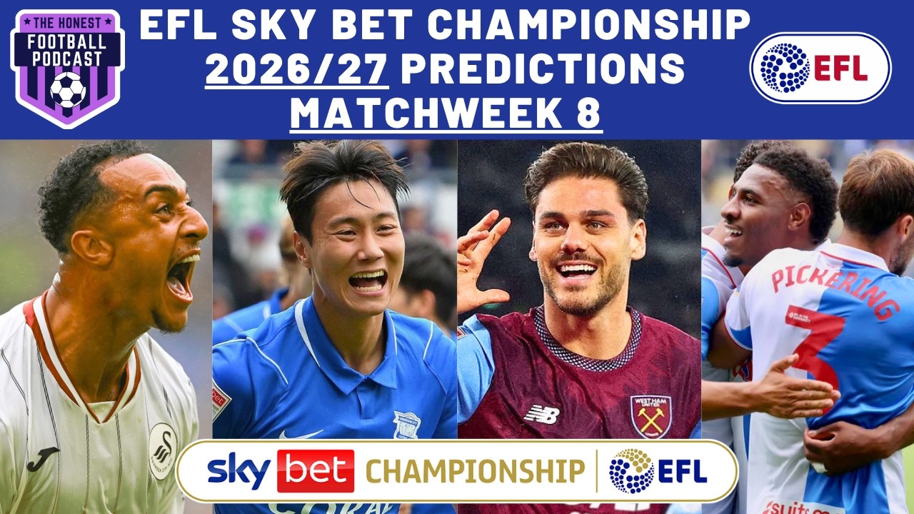EFL Championship 2026/27: Прогнозы на 8-й тур!