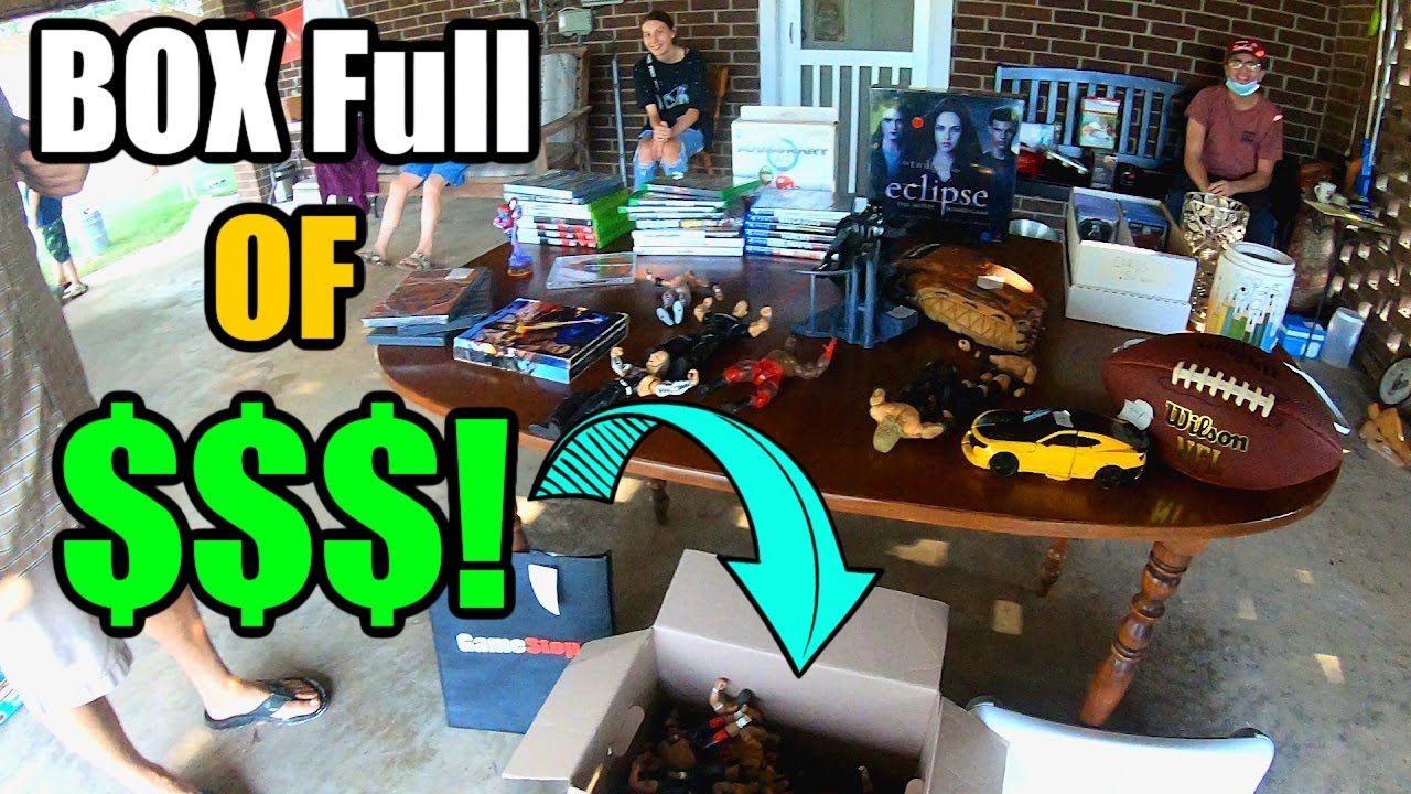 Fun Garage Sales WWE Wrestling Toy And More