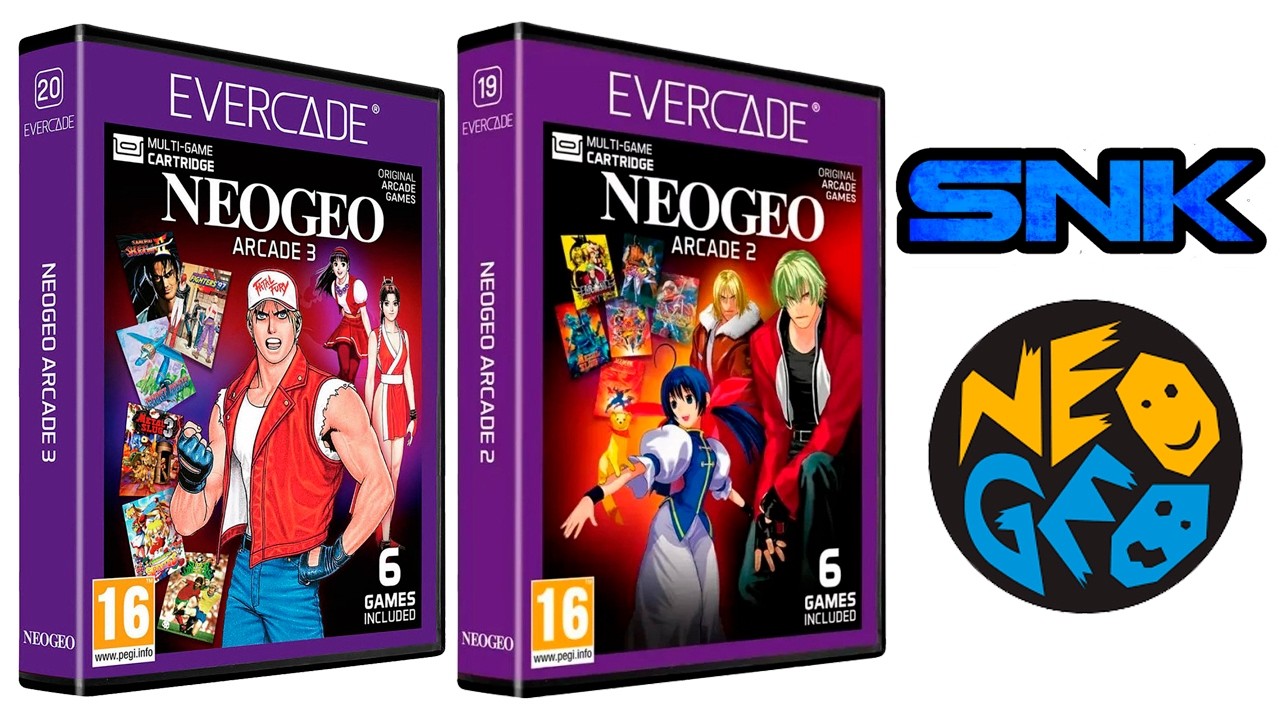 ¿VALEN la PENA? 🤔 Evercade NeoGeo Arcade Collection Vol. 2 & 3 | Unboxing y Review