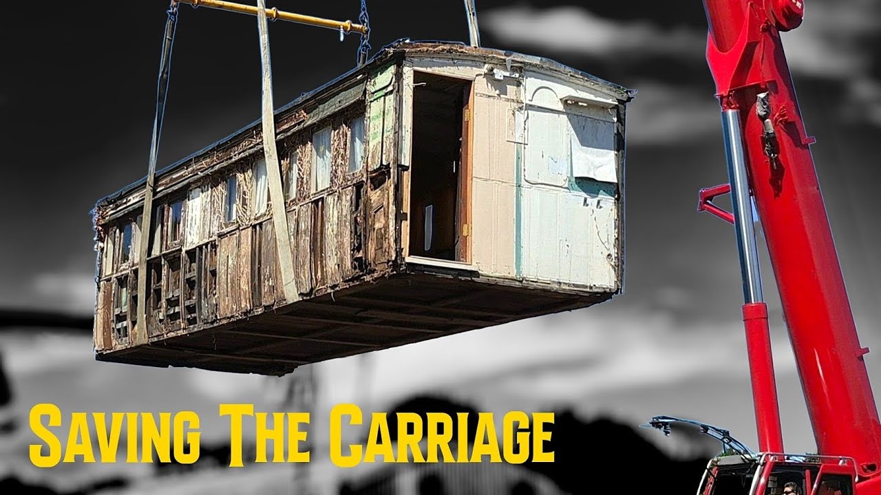 Saving the OLDEST Railway Carriage on the Isle of Wight