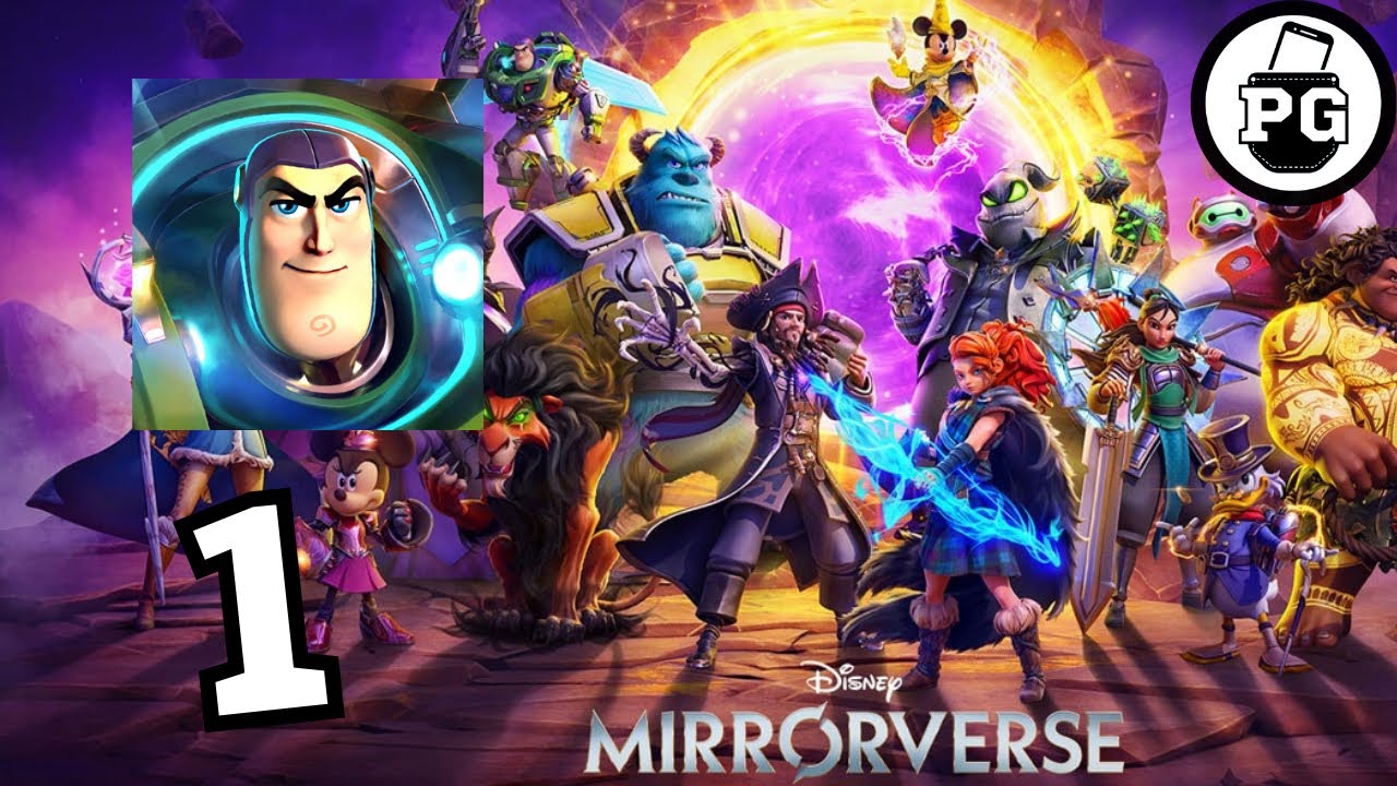 New Game from Disney World - Disney Mirrorverse 🌌 Gameplay Walkthrough |Part 1|