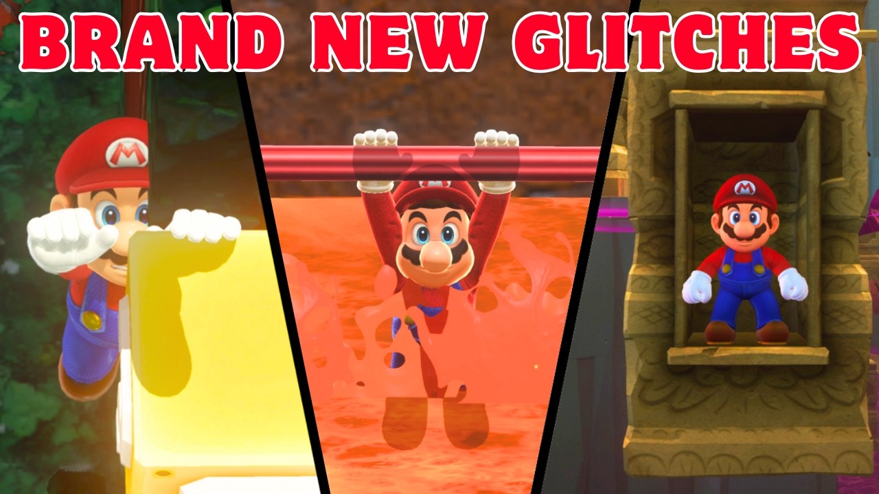 НОВЕЙШИЕ глюки в Super Mario Odyssey просто поражают воображение...