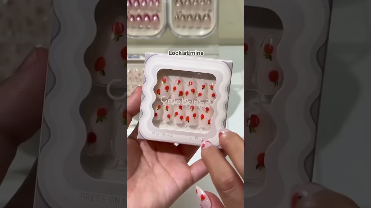 Wow is so nice 👌 #gelpress #satisfying #apresnails #unboxing #nailpro #nails #customnails #diy #fun