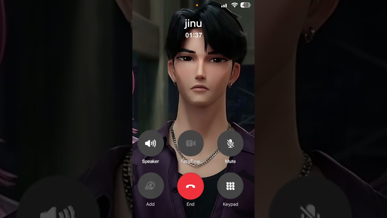 CALLING JINU FROM KPOP DEMON HUNTERS - HE answers 