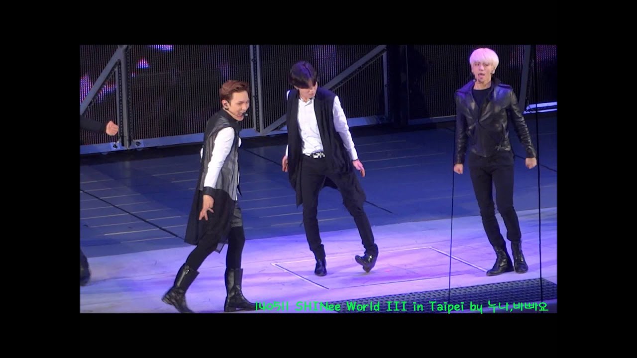 140511 SHINee World III In Taipei_Sherlock Taemin focus (by 누나,바빠요)