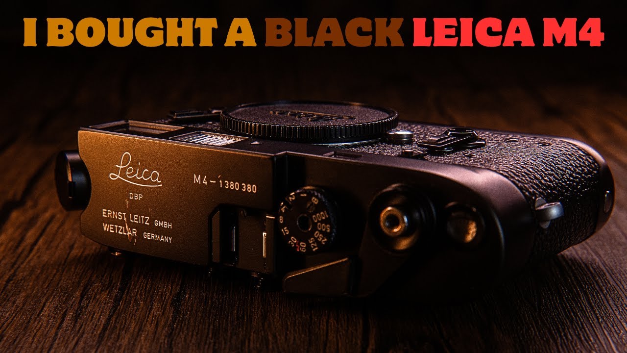🔴 Черная LEICA M4 | Идеальная история любви, к сожалению, оборвана... ☹️