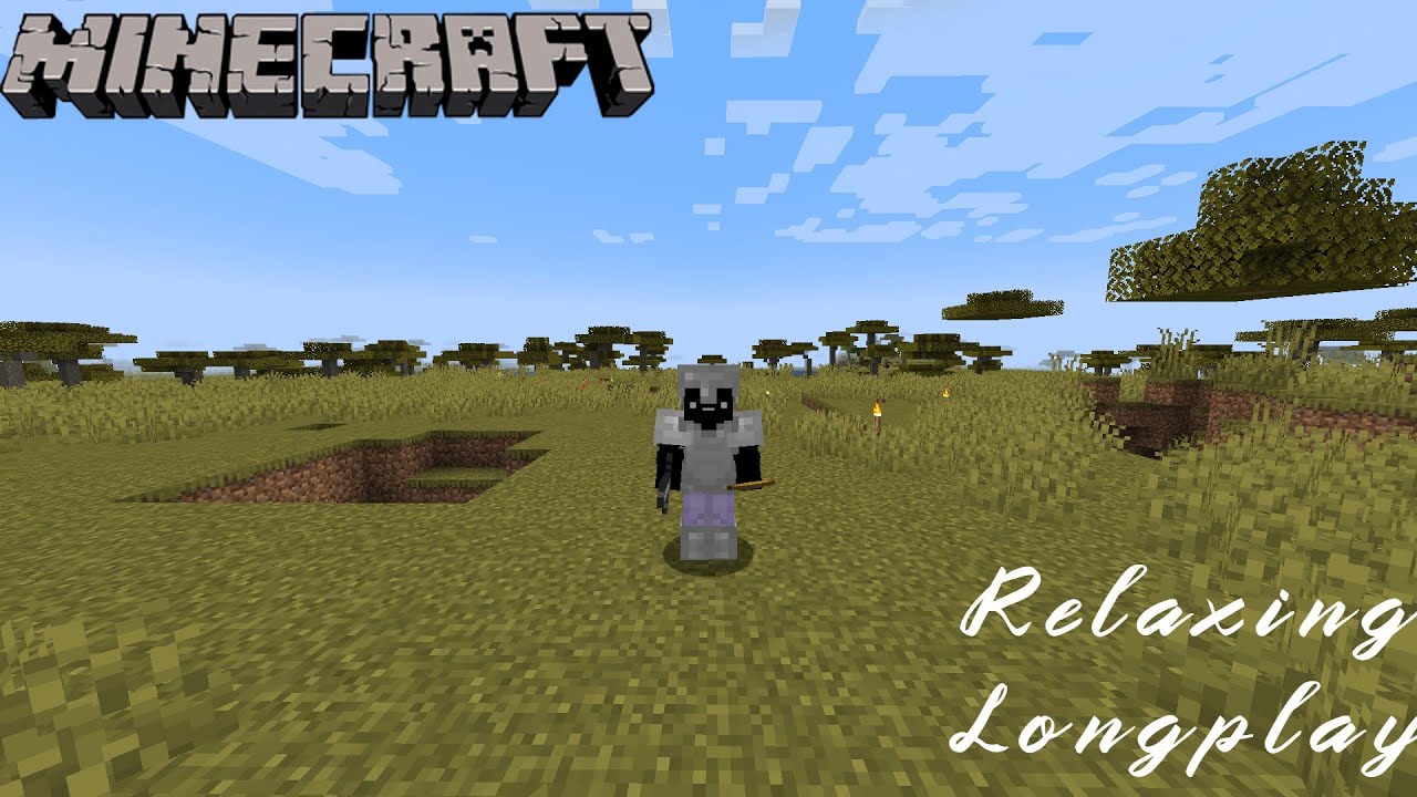 Minecraft Relaxing Longplay - Mining for 1 hour {No Commentary} [1.20]