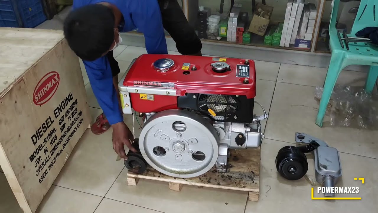 China Diesel Engine UNBOXING R180