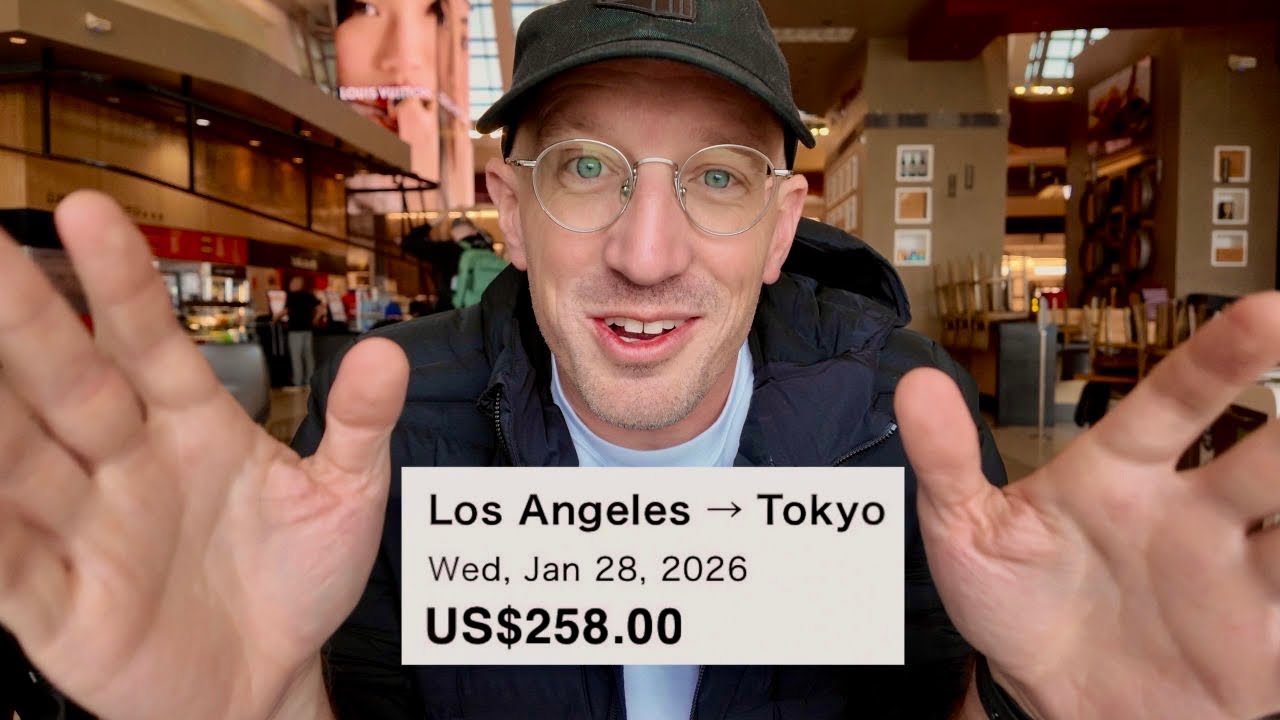 I Took the Cheapest Flight to Japan ($258)
