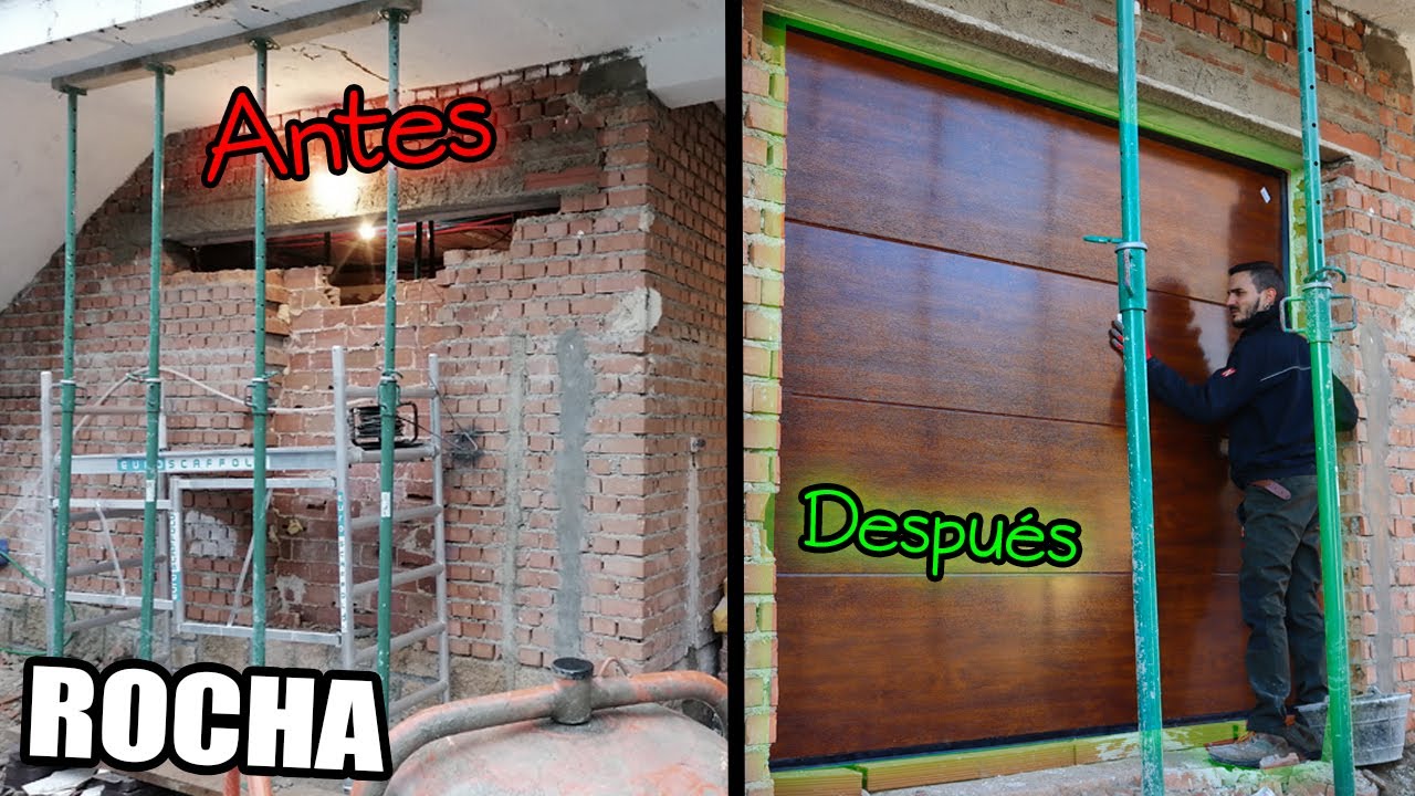 Instalación de Puerta de Garaje en el NUEVO TALLER