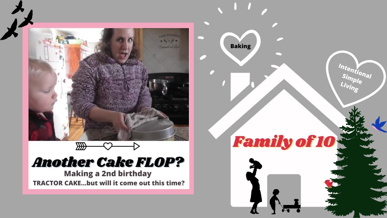 What can I say but...I Try!!! LOL | Attempting to make Daniel's Tractor Cake