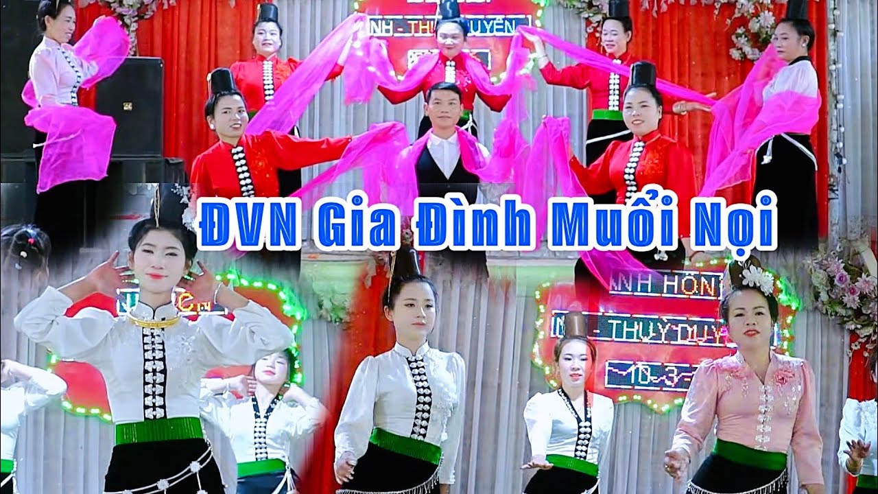 Những Bài Múa Đẹp Của Đội Văn Nghệ Gia Đình Múa Mừng Hạnh Phúc Thế Bình - Thúy Duyên Bản Muổi Nọi