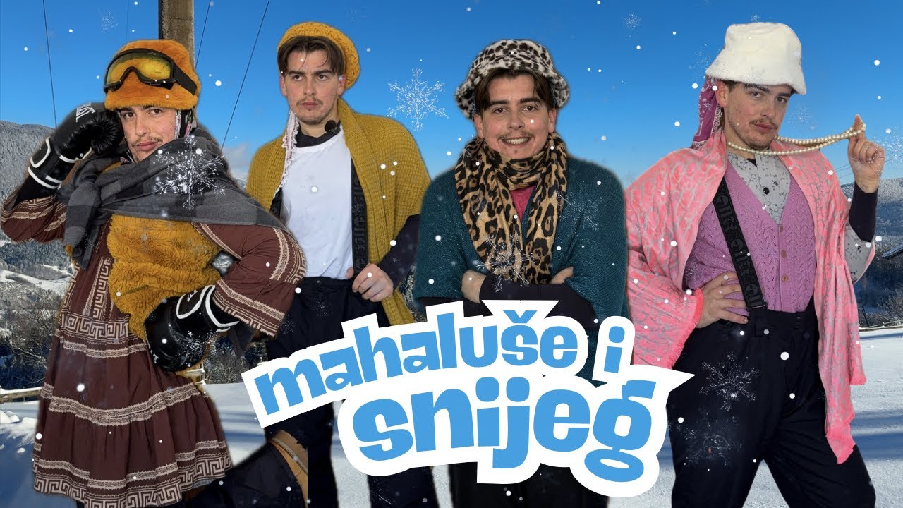 MAHALUŠE I SNIJEG 😂 BALKAN ❄️ seadhr