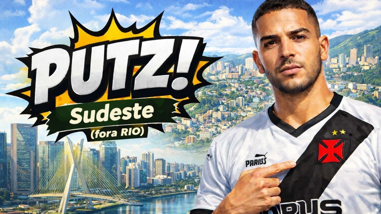 7 Cidades do sudeste do Brasil fora do RIO com mais torcedores do Vasco da Gama 