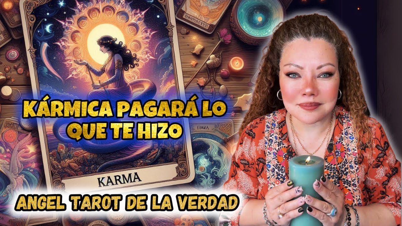 🚨 ¡Alerta Tarot! kármica pagará con lágrimas todo el daño que te hizo…🌟Aleja gente quita energías ⚡️