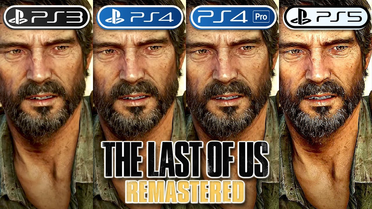The Last of Us | PS3 vs PS4 vs PS4 Pro vs PS5 | Graphics Comparison (Side by Side) 4K